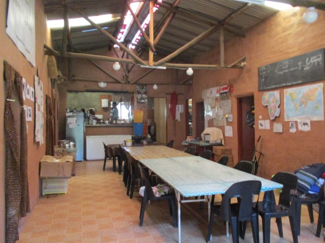 Main room and dining hall