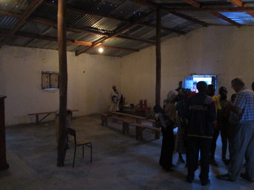 The first church we visited. Wessel on the far right