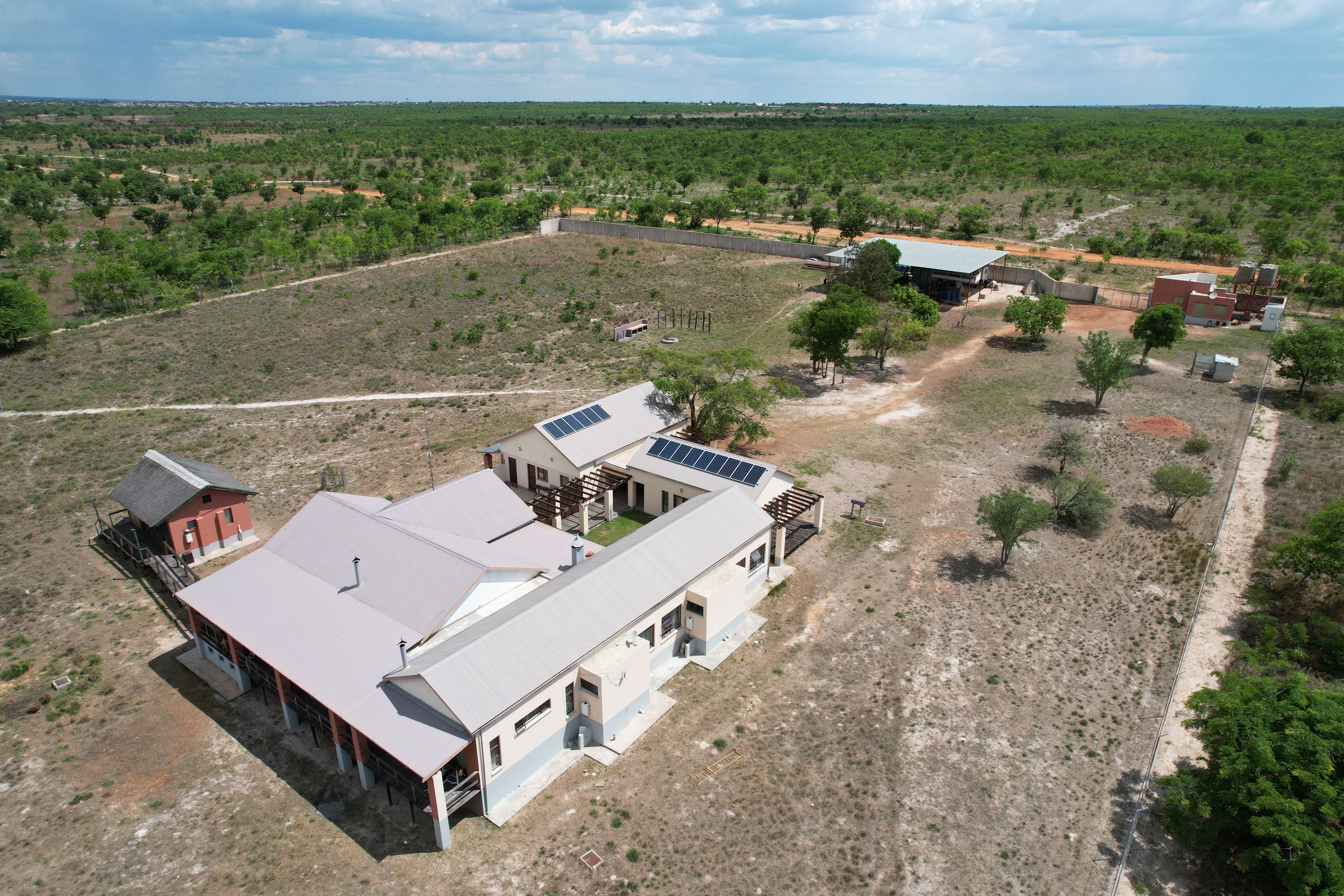 Stefan Van Wyk Lodge Drone Photo Menongue, Angola