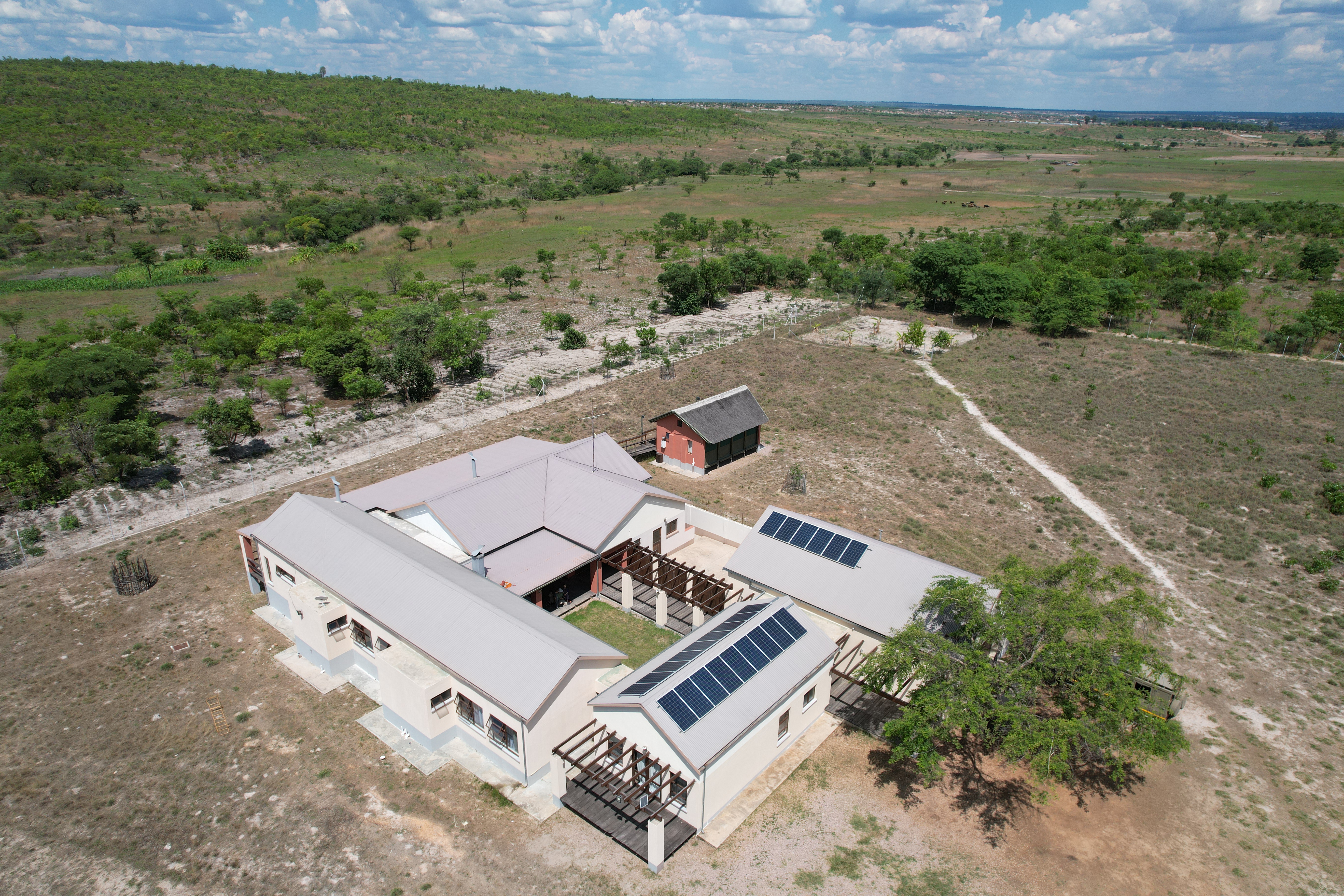 Stefan Van Wyk Lodge Drone Photo Menongue, Angola